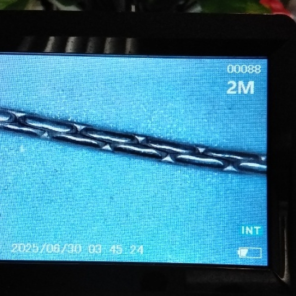 Silver Interlocking Circles Necklace Minimalist D… - image 7